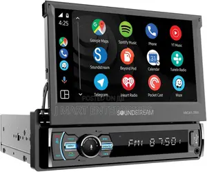 Flip Out Car Stereo With Wireless Apple Carplay Android