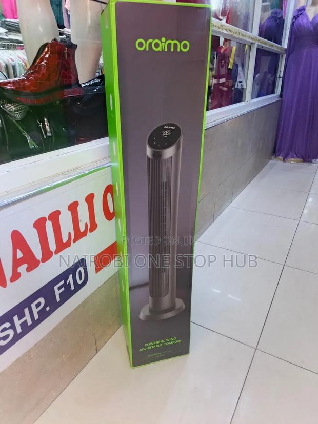 Oraimo Slim Tower Fan – Energy Saving