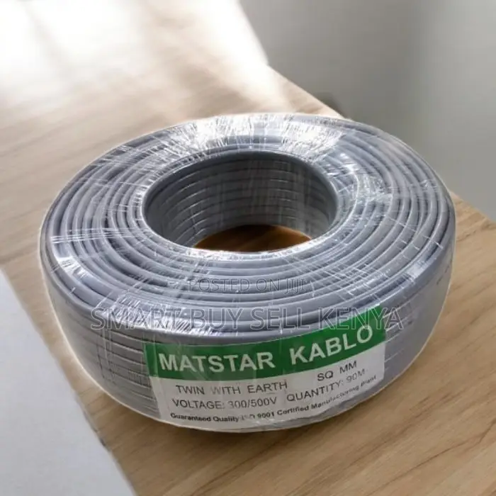 Moisture Resistant, Flame Retardant 2.5mm 90m Twin With Earth Cable