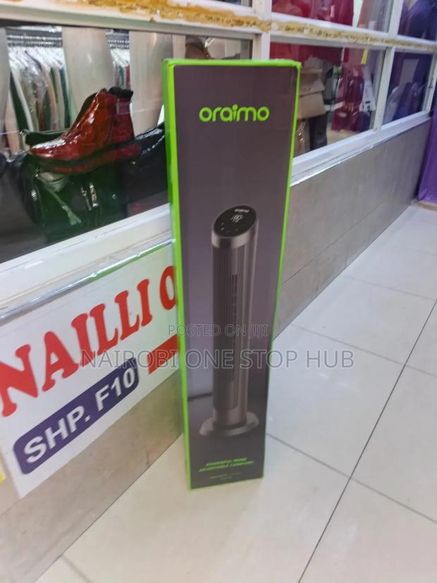 Oraimo Tower Fan With Remote Control, Sleep Mode Timer - thumbnail 2