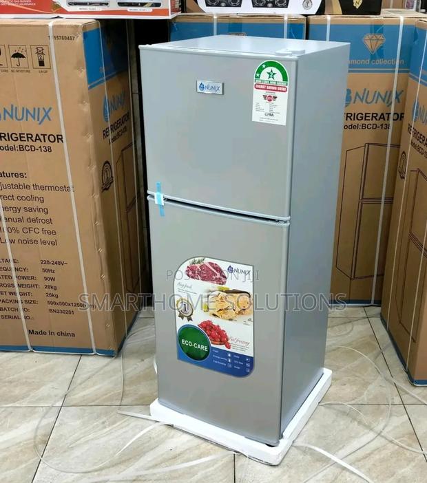 Nunix 138litres Doubledoor Fridge
