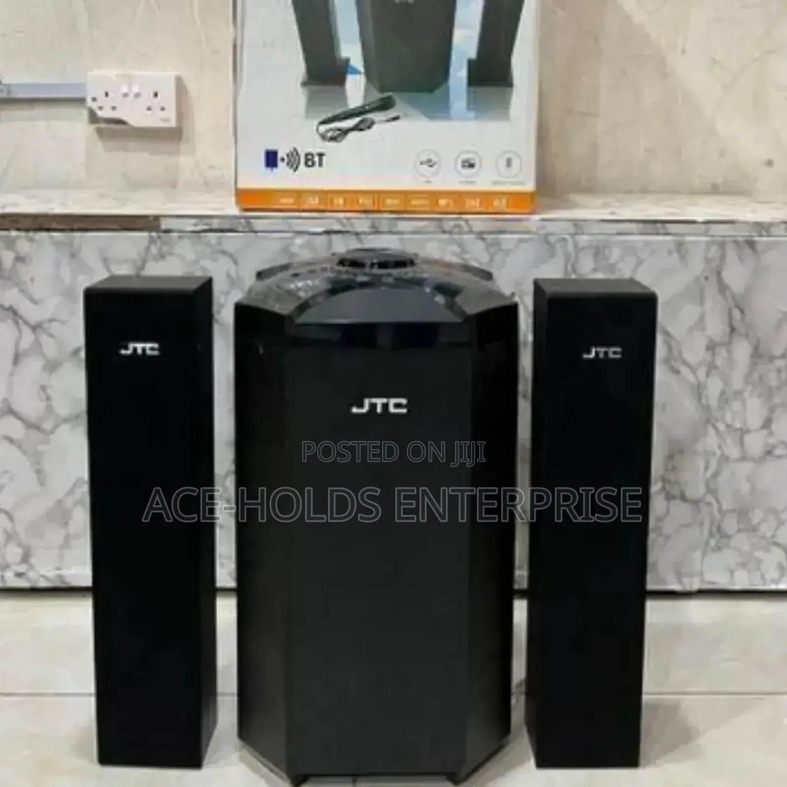 JTC Mtungi 2.1ch Hometheatre-Bt/Fm/Usb-12,000w-System
