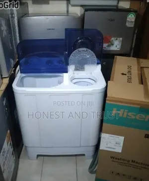 Hisense White 2 Tab Top Load Washing Machine