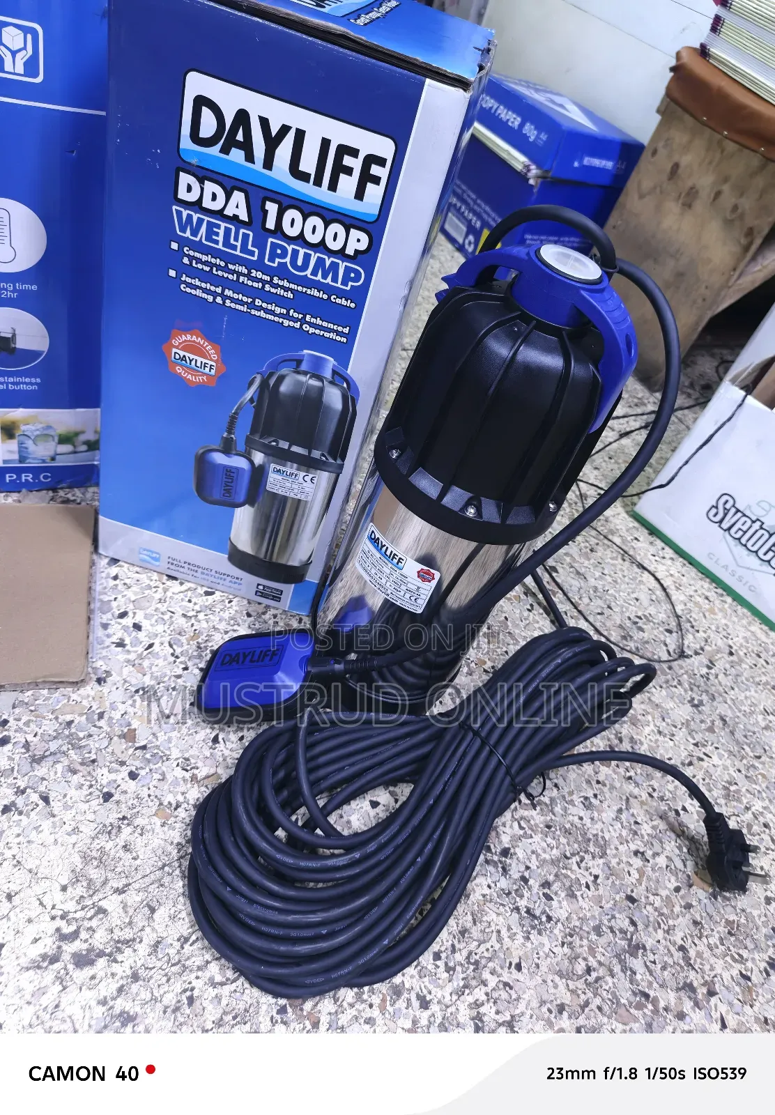 1.3 Hp Dayliff Submersible Well Pump