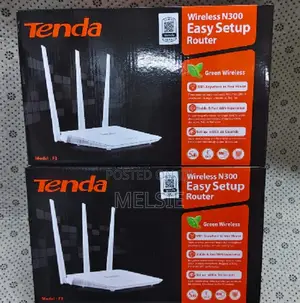 Tenda F3 300mbps Wi-Fi Router - Router, Repeater, Wisp, Access Point