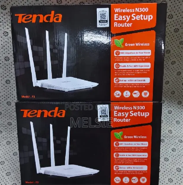 Tenda F3 300mbps Wi-Fi Router - Router, Repeater, Wisp, Access Point