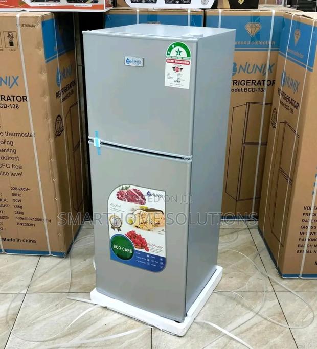 Nunix Bcd-138 138l Double Door Refrigerator – Energy-saving