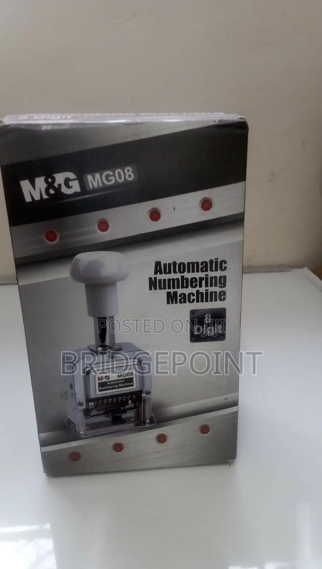 M G Mg08 Automatic Numbering Machine.
