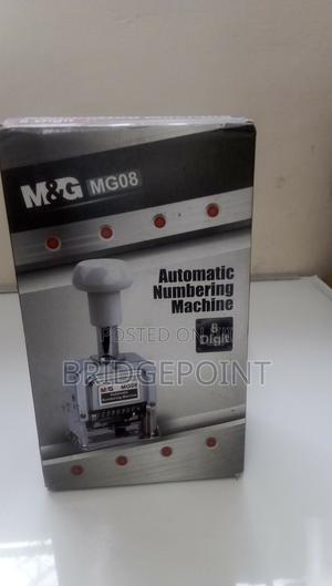 M G Mg08 Automatic Numbering Machine. - main view