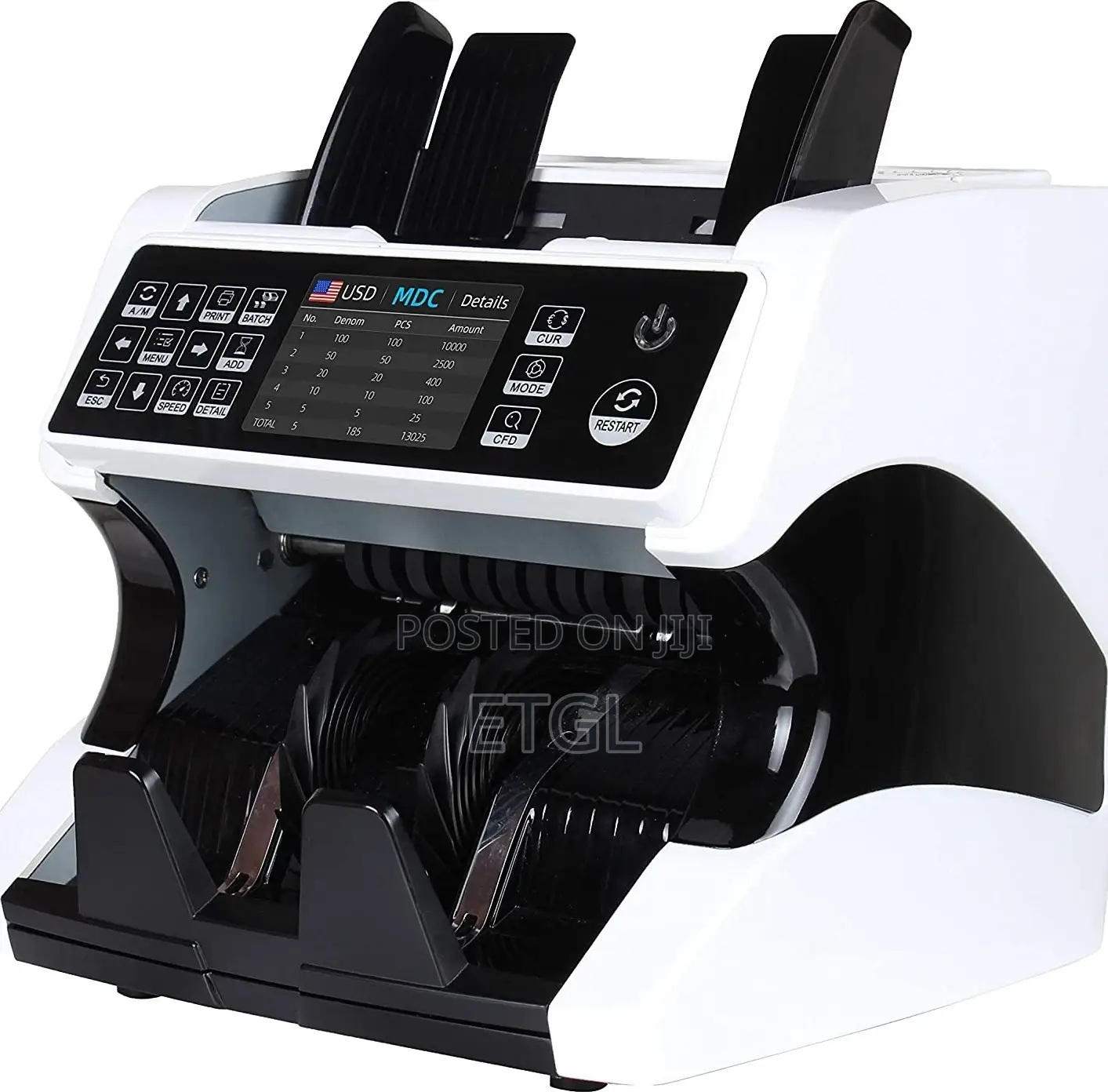 Multi-Currency Value Counting Machine, Pm-Vc110t