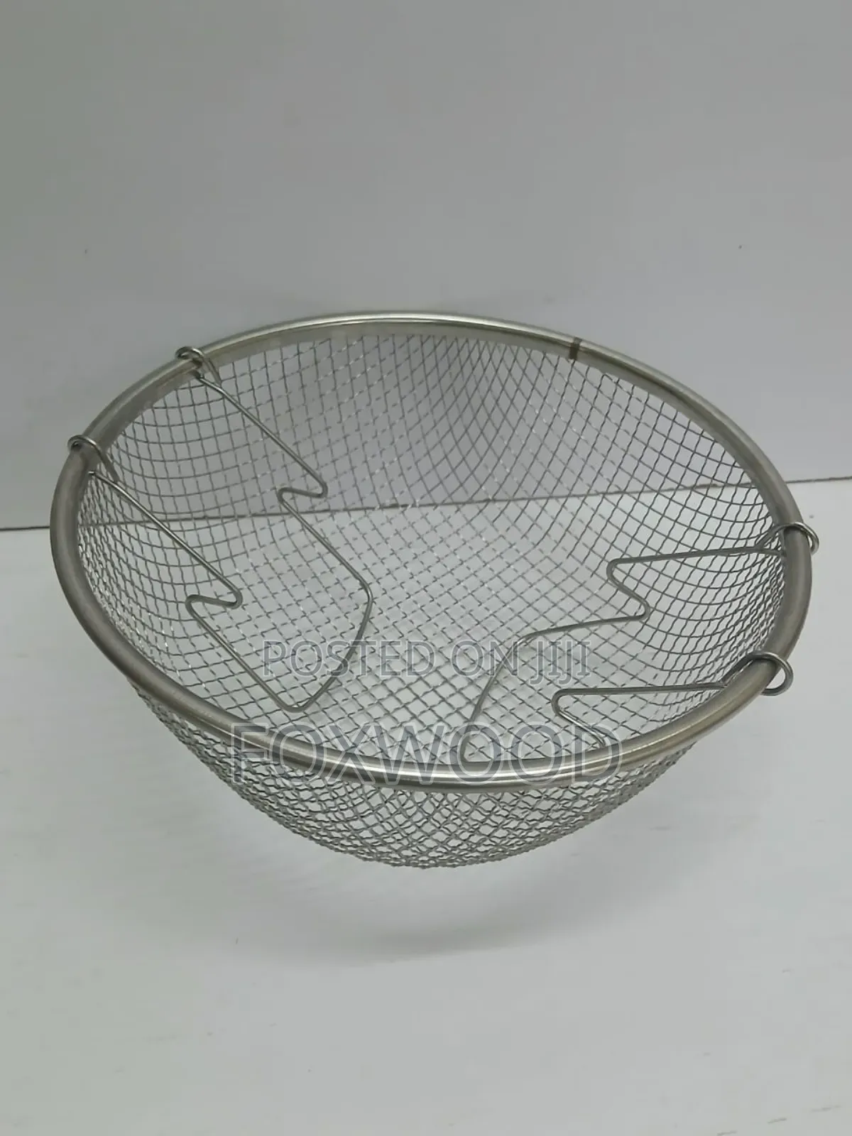 Stainless Steel Deep Frying Basket Sieve Available