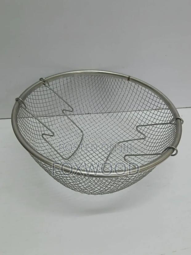 Stainless Steel Deep Frying Basket Sieve Available - thumbnail 2