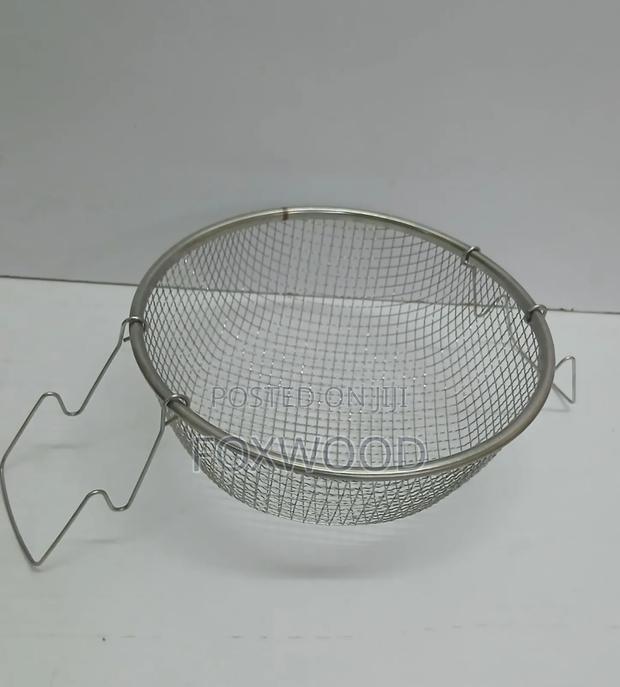 Stainless Steel Deep Frying Basket Sieve Available - thumbnail 3