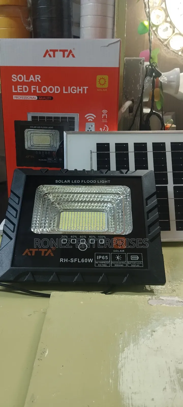 Solar Flood Lights 60 WLTS