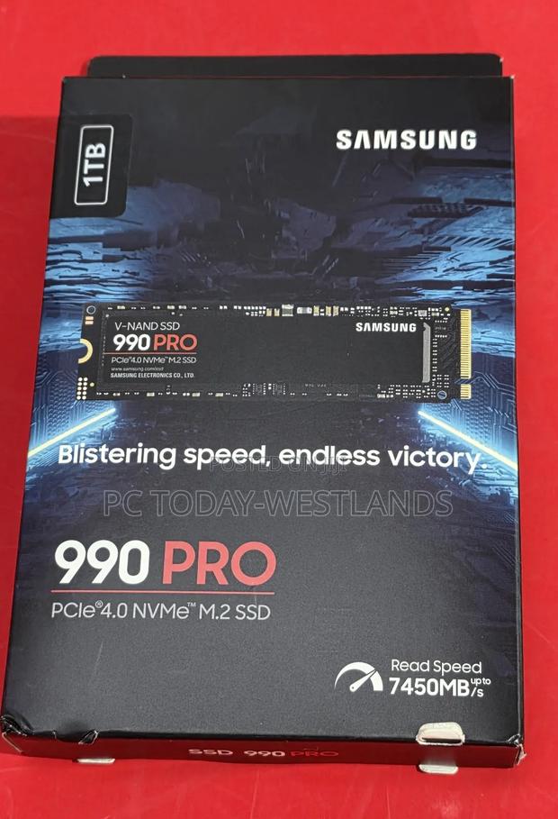 Samsung 990 Pro SSD 1tb Pcie 4.0 M.2 2280 Internal -Mz-V9p1t0b/Am