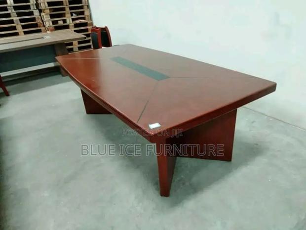 2.4m Mahogany Boardroom Table - main view