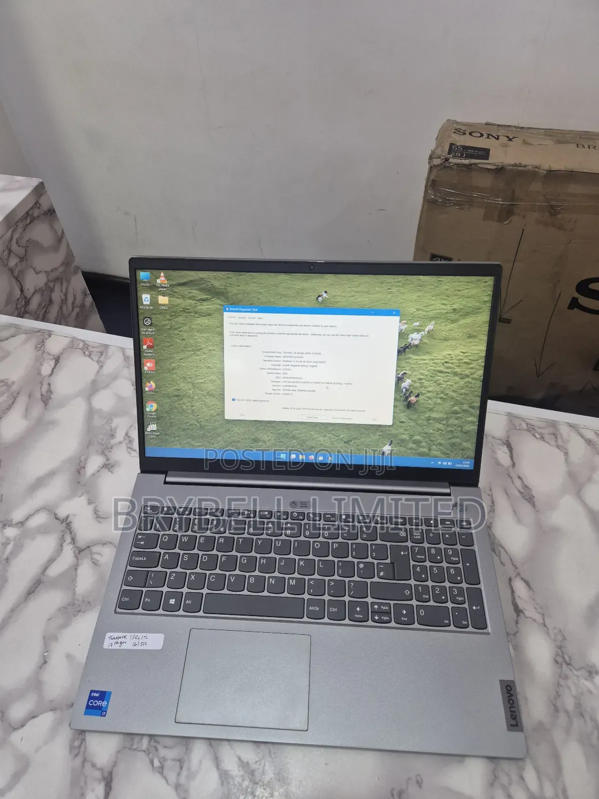 Laptop Lenovo ThinkBook 15 16GB Intel Core I7 SSD 512GB