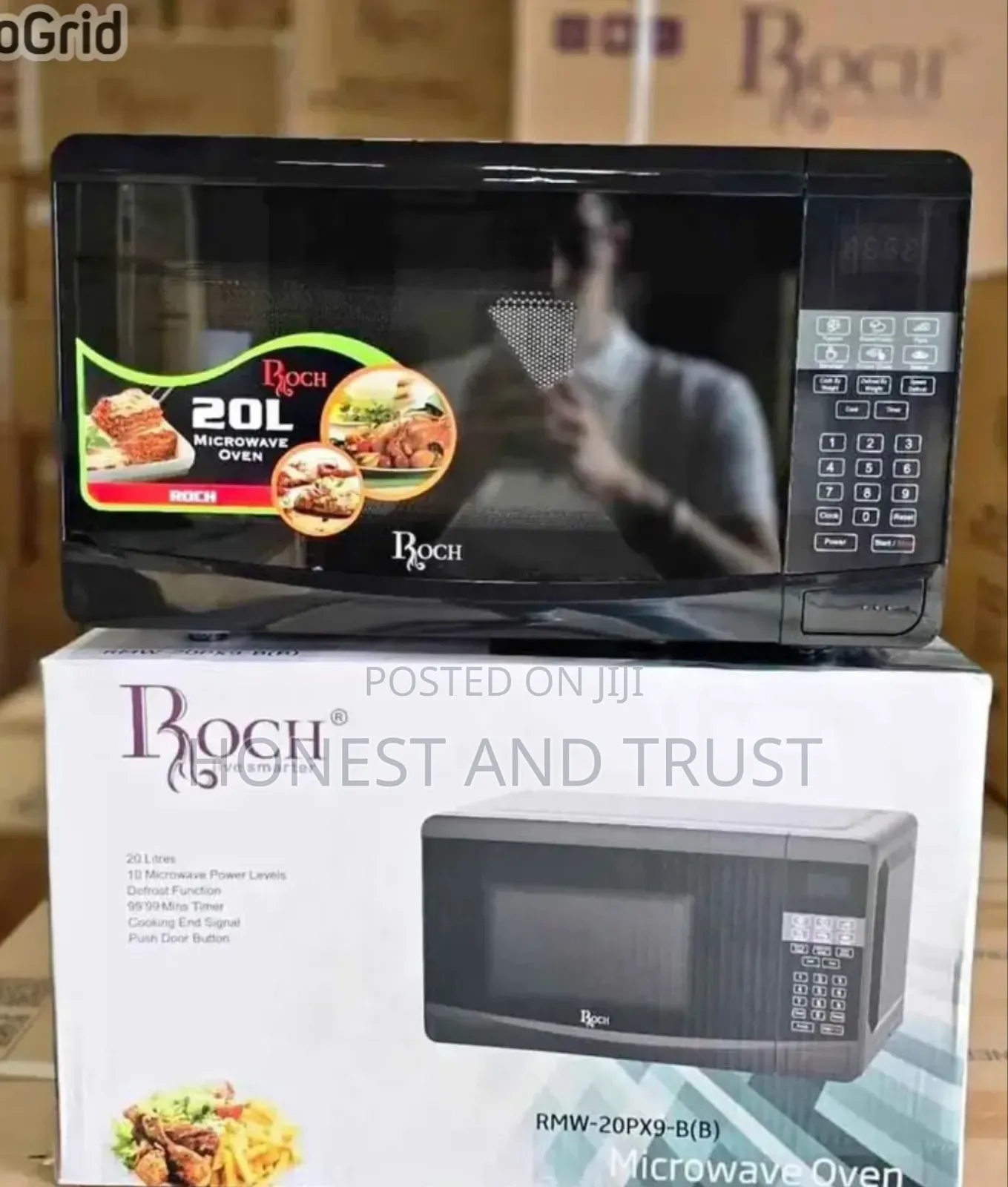 RMW-20px7h Automatic Roch Black Microwave