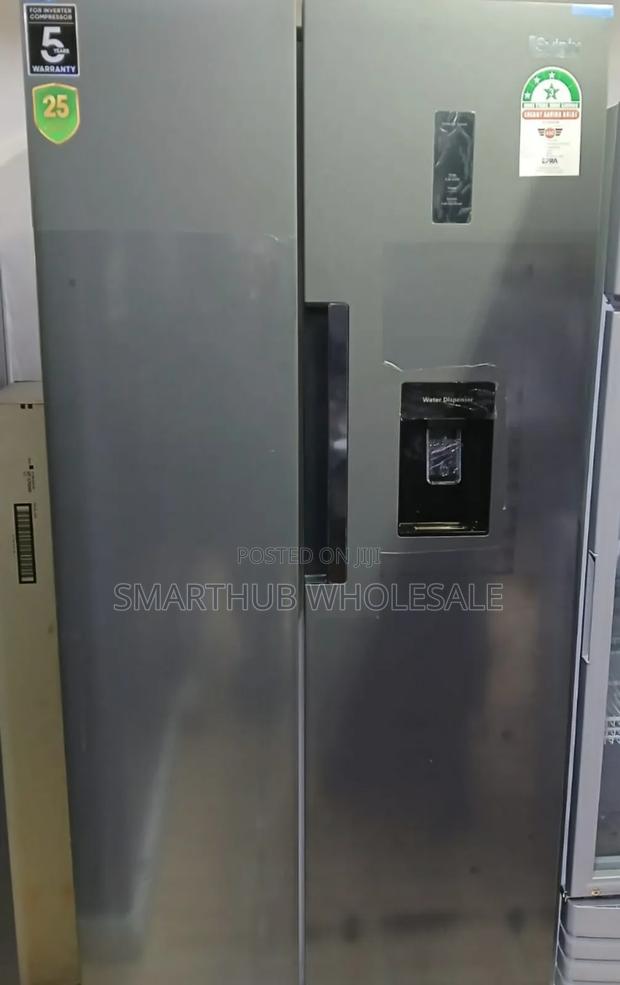 Syinix 460litres Side by Side Fridge With Dispenser (Fd460sbws)
