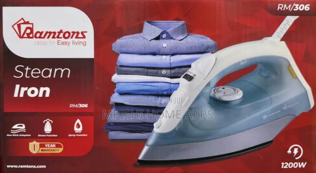 Green and White Steam Iron - Rm/306 - thumbnail 8