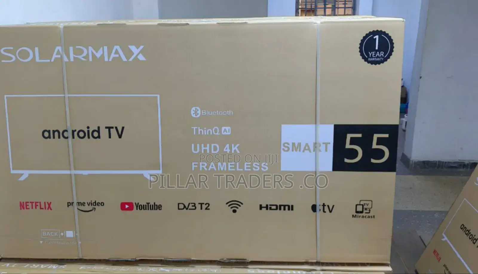 Solarmax 55" Smart Tv