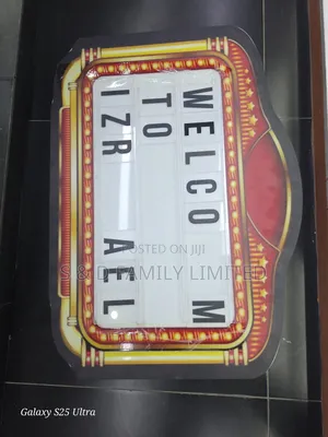 Led Letter Bottle Presenter Doremi Lights