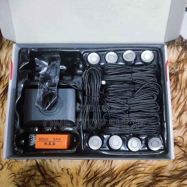 8x Silver Parking Sensors - main view