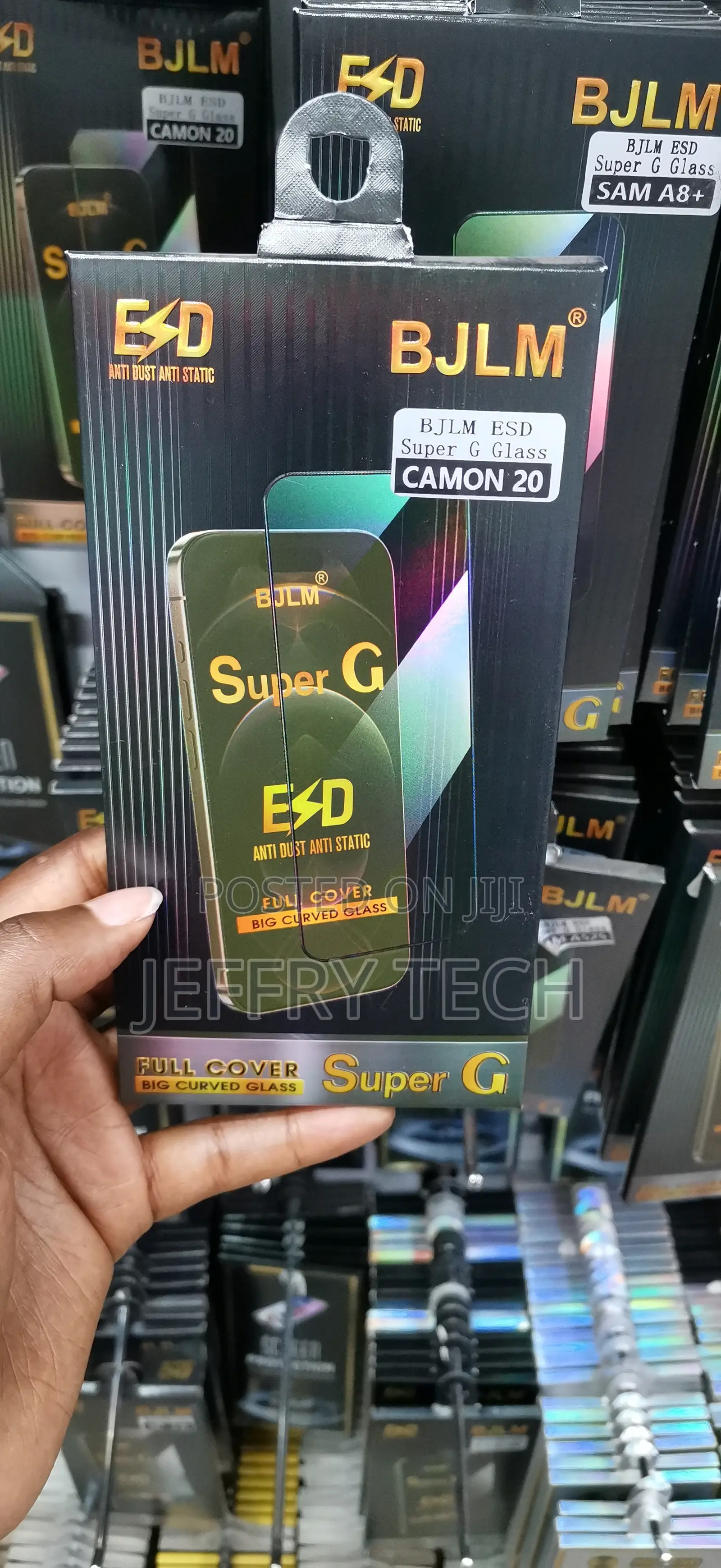 Damol Tempered Screen Protector Compatible With Tecno Camon 20 4g