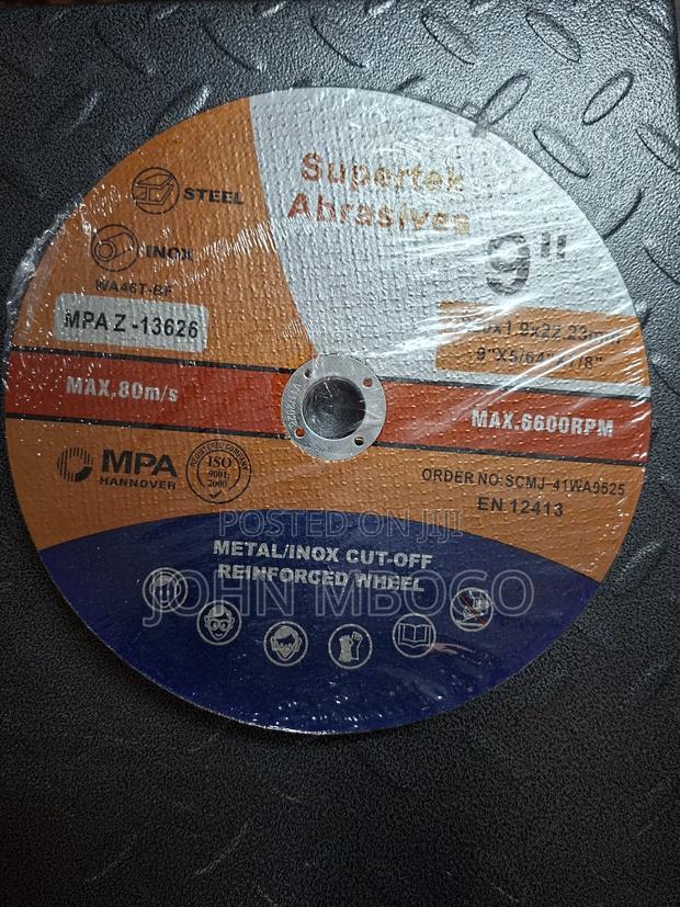 10 Pcs , 9 Inch Cutting Disc - thumbnail 2