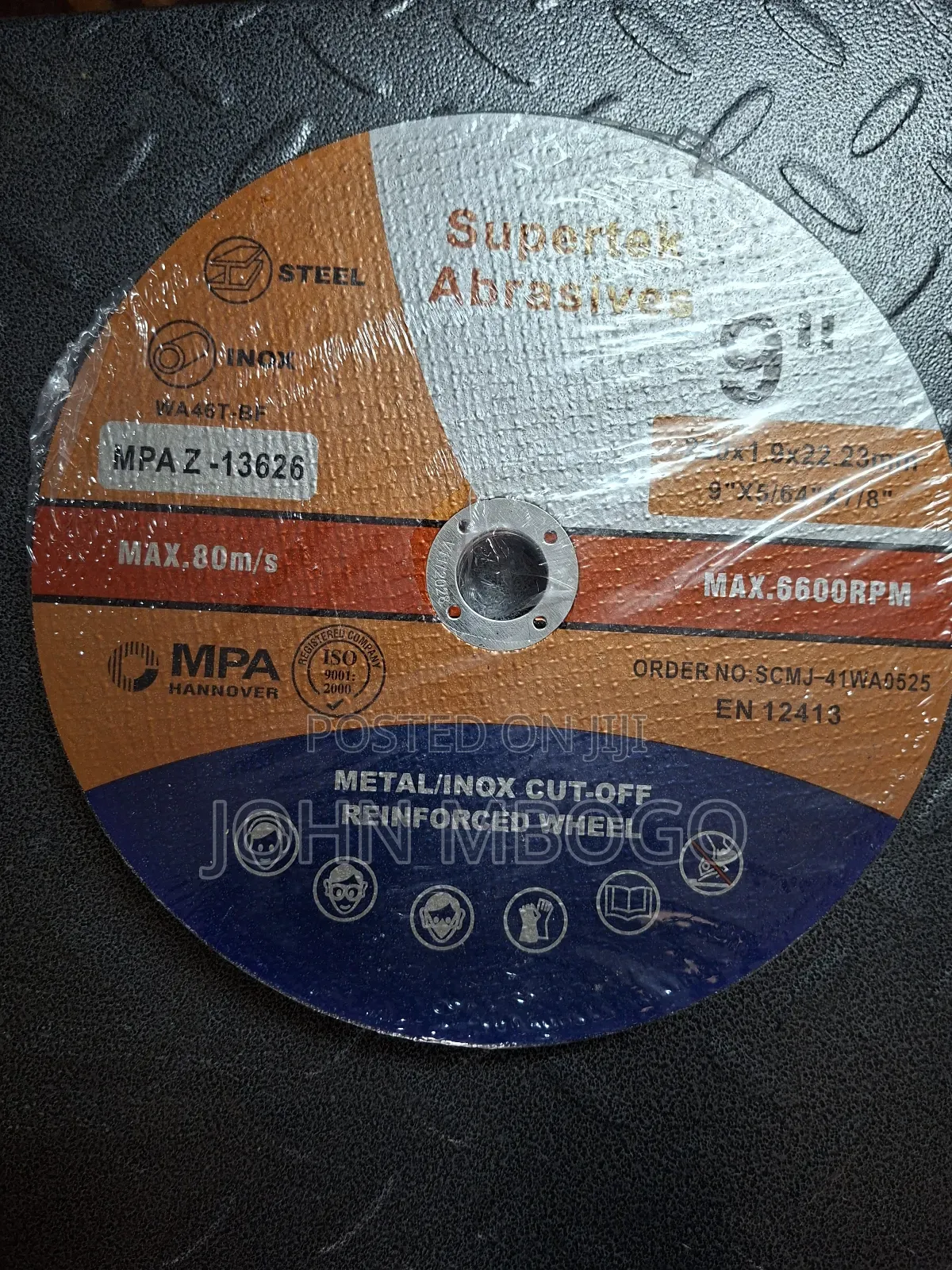 Cutting Disc , 9 Inch , 10 Pcs