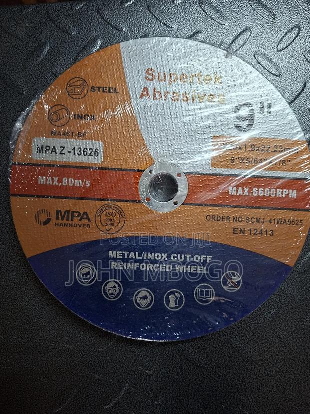 Cutting Disc , 9 Inch , 10 Pcs - thumbnail 2