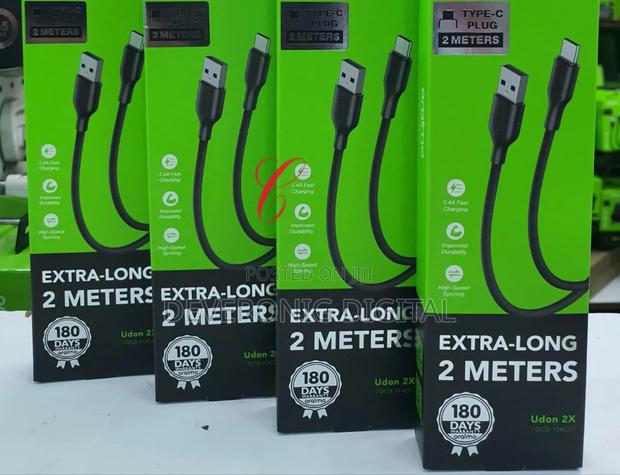 Oraimo Udon 2x Ocd-114c2 *2m Type C Usb Cables* - thumbnail 3