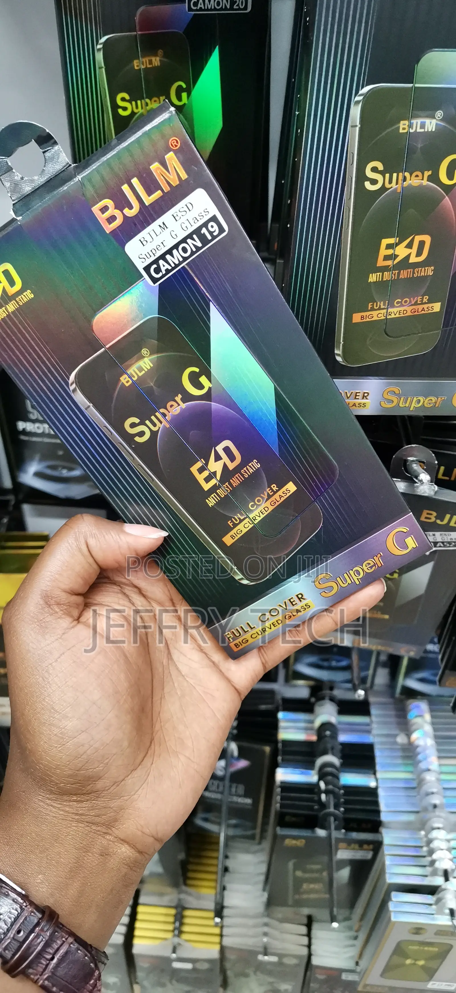 Carvia Tempered Glass Screen Protector Designed for Tecno Camon 19