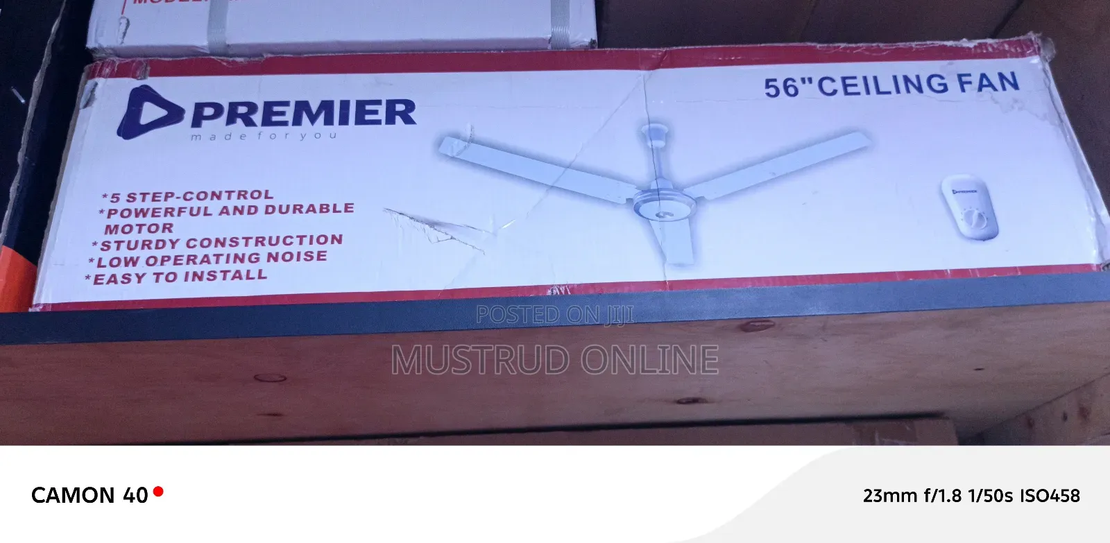Celling Fan 56" 3 Blade