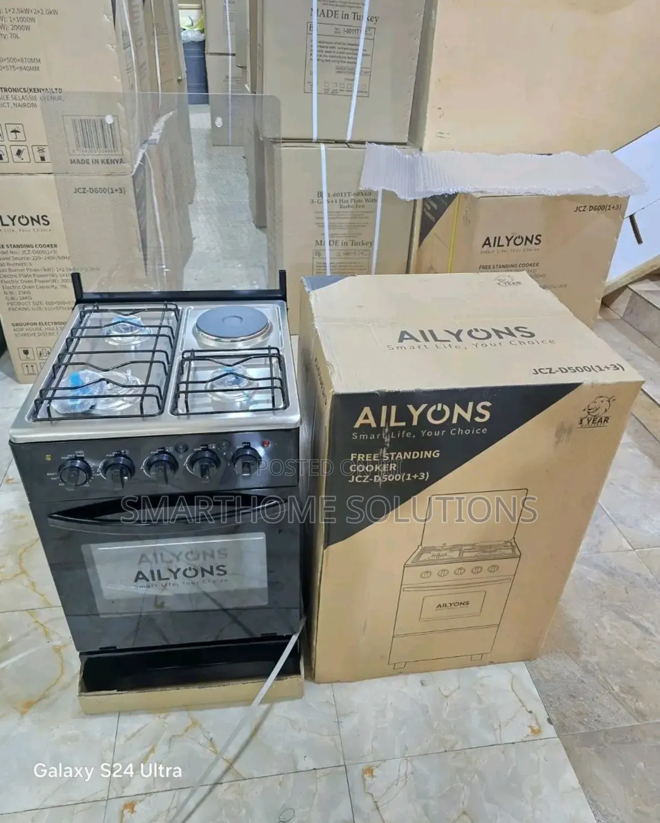 Ailyons 50by55 Standing Cooker