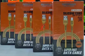 Amaya Acd-C30 3a *Type C Silicone Cord Type C Usb Super Fast Cables