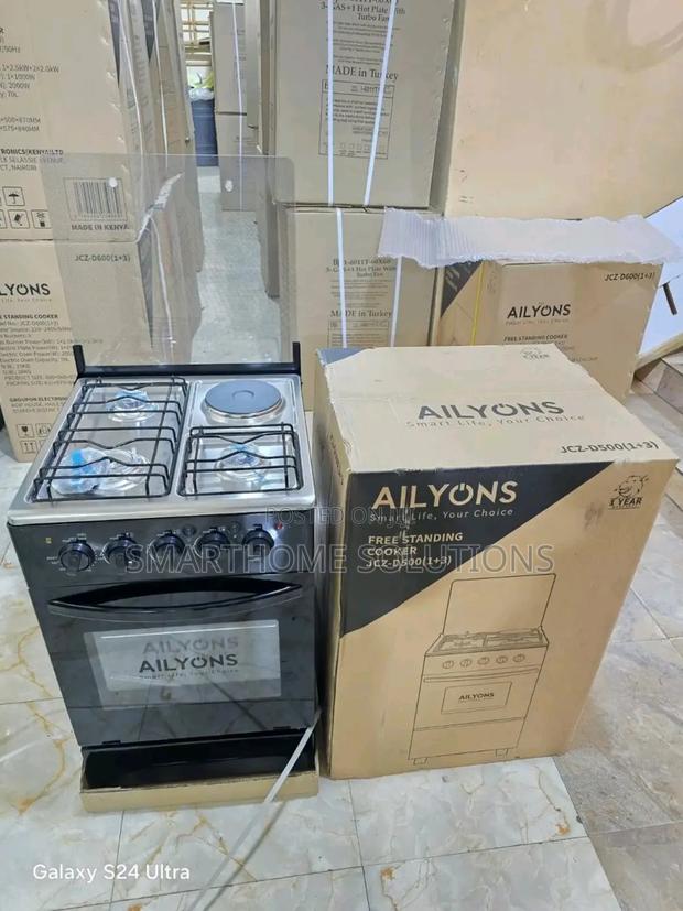 Ailyons 3+1 Standing Cooker 50 By 55 With Electric Oven