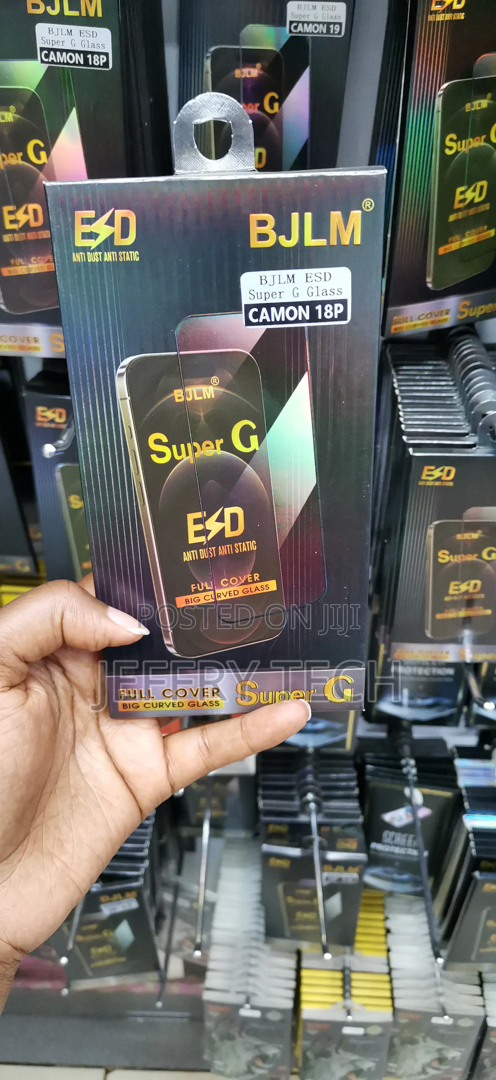 Kjyf Tecno Camon 18 P Screen Protector Tempered Galss