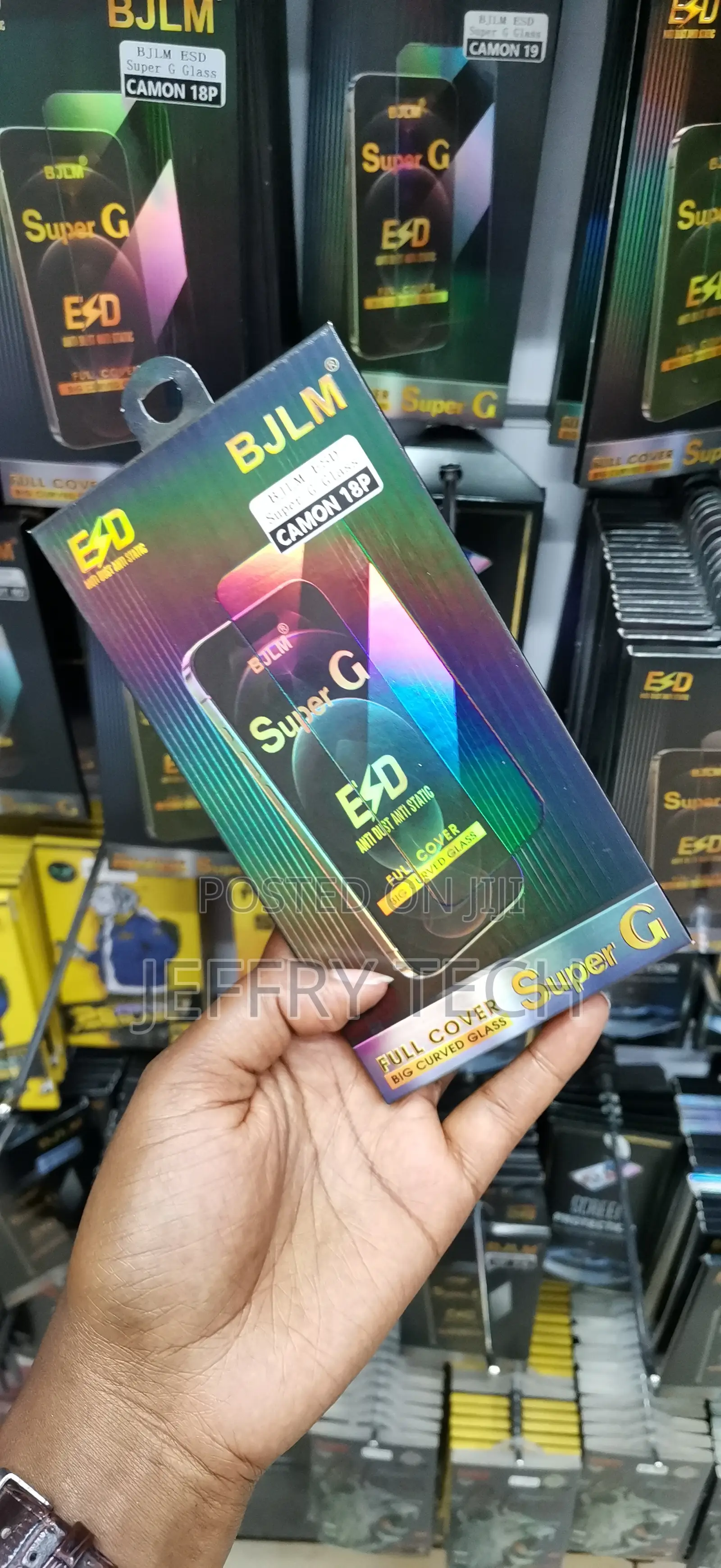 Kjyf Tecno Camon 18 P Screen Protector Tempered Galss