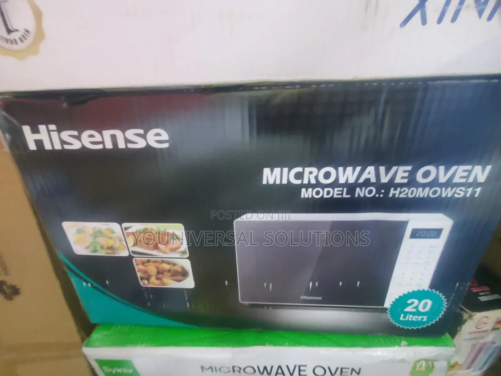 White Microwave Hisense 20litres