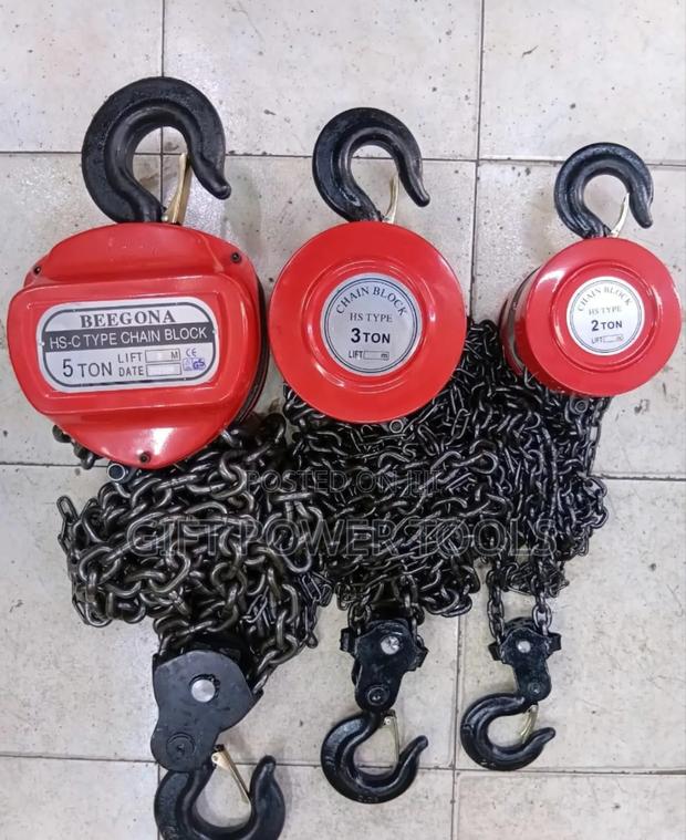 5 Tonne 3m Chain Block/Best 5 Ton Chain Block - main view