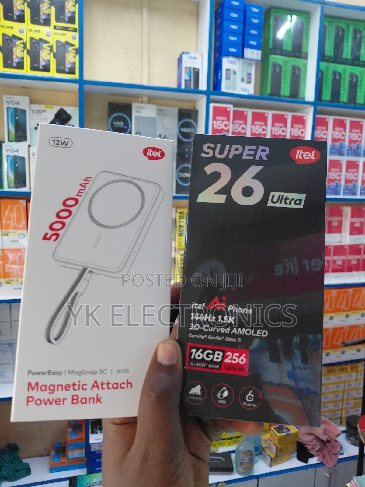 New Itel S26 Ultra 256 GB Black