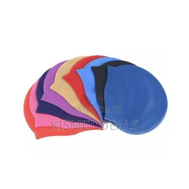 High Quality Unisex Kids Silicone Swimming Cap