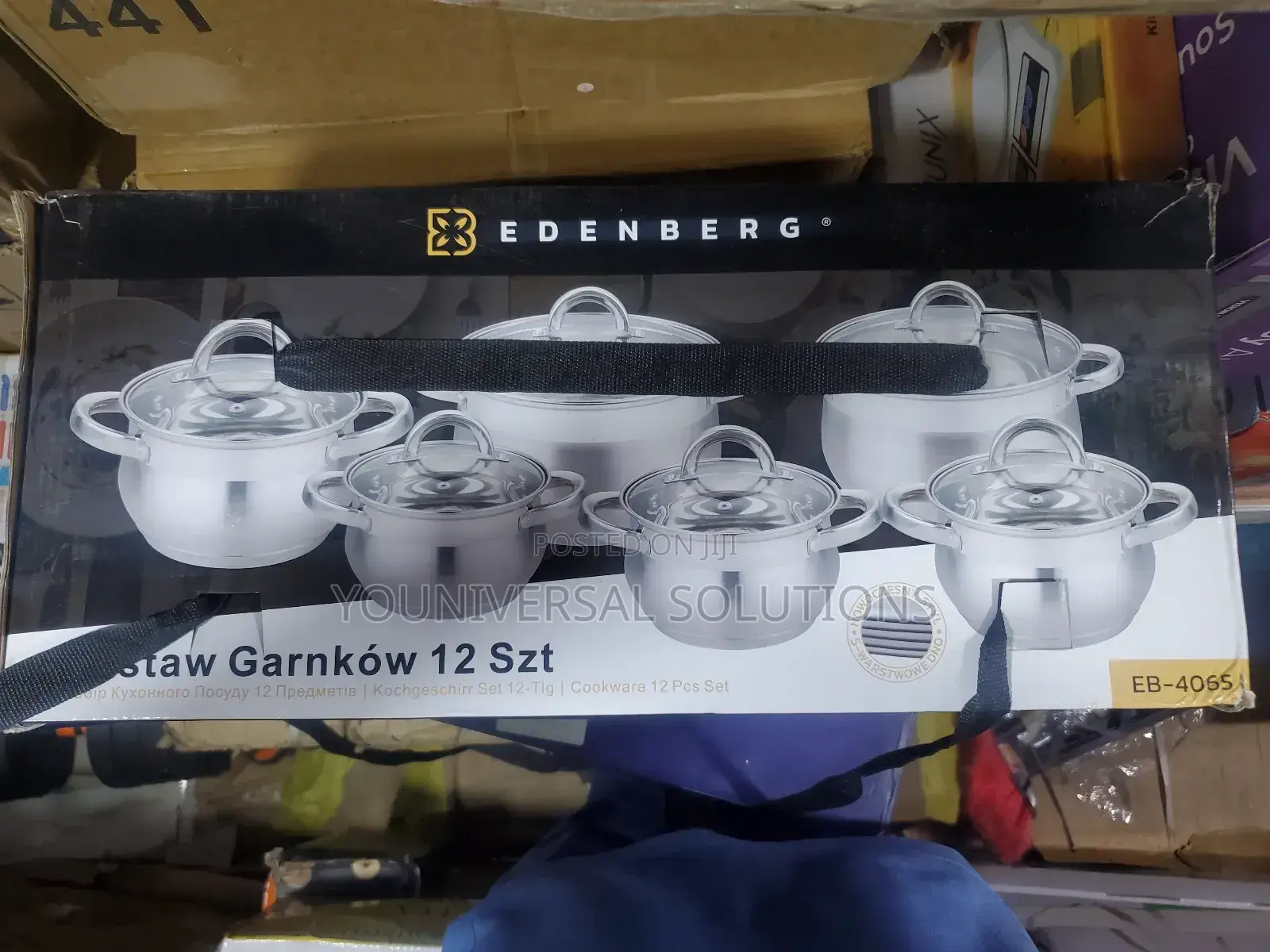 Edenberg Cookware 12 PCS Set