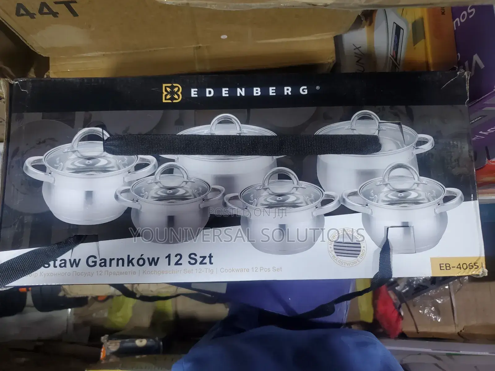 Edenberg Cookware 12 PCS Set