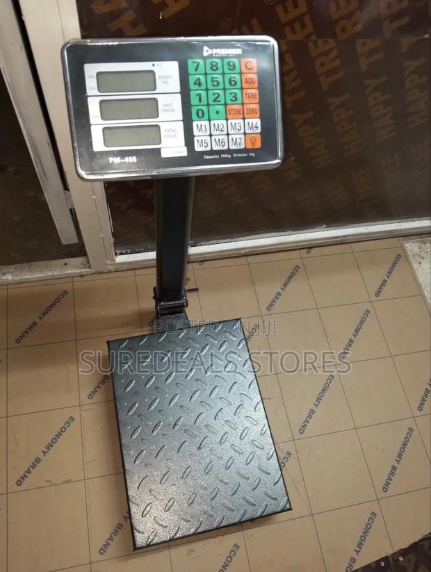 Digital Platform Weighing Scale - main view