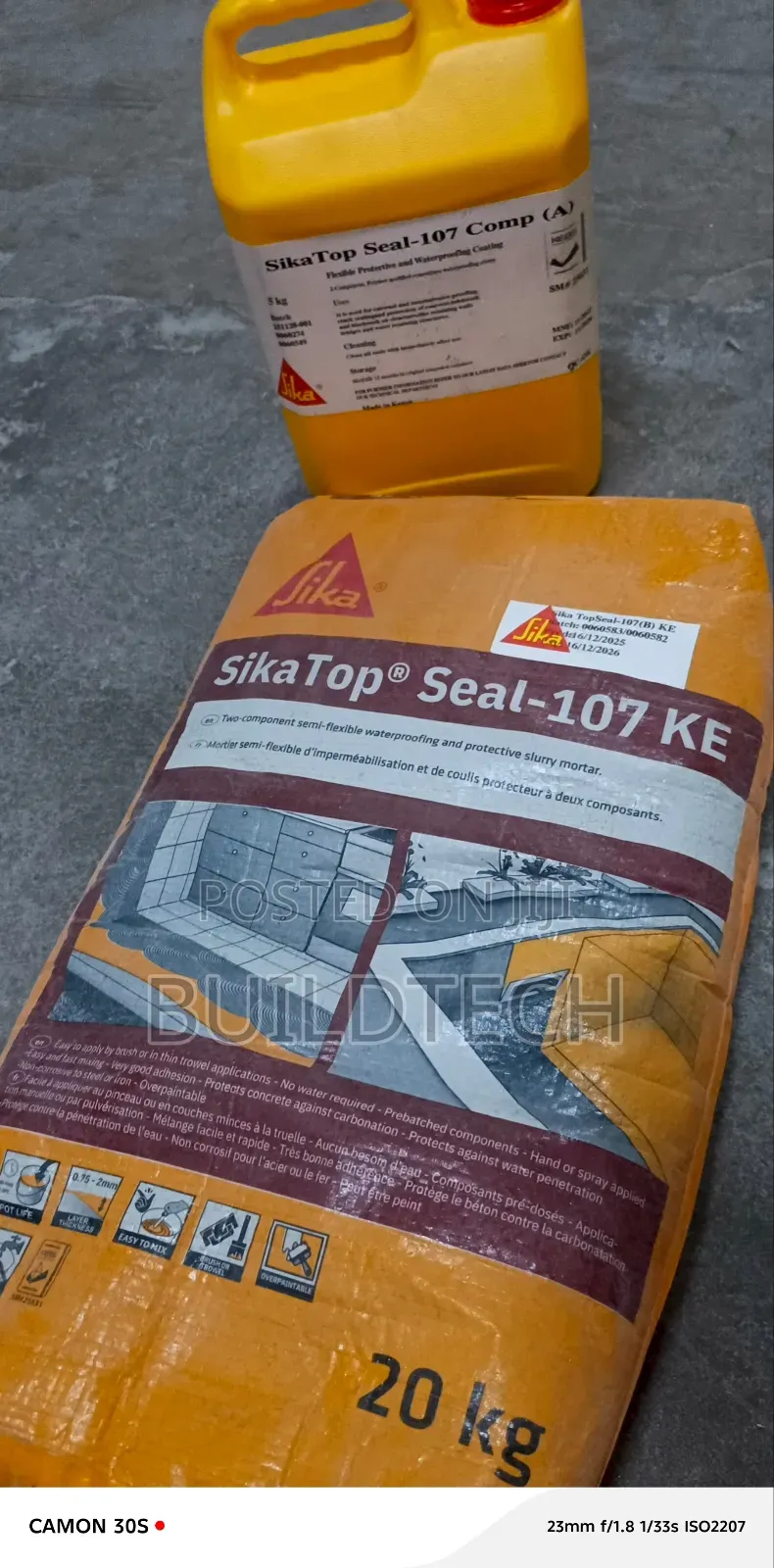 Sika 107 Crack Sealing Slurry