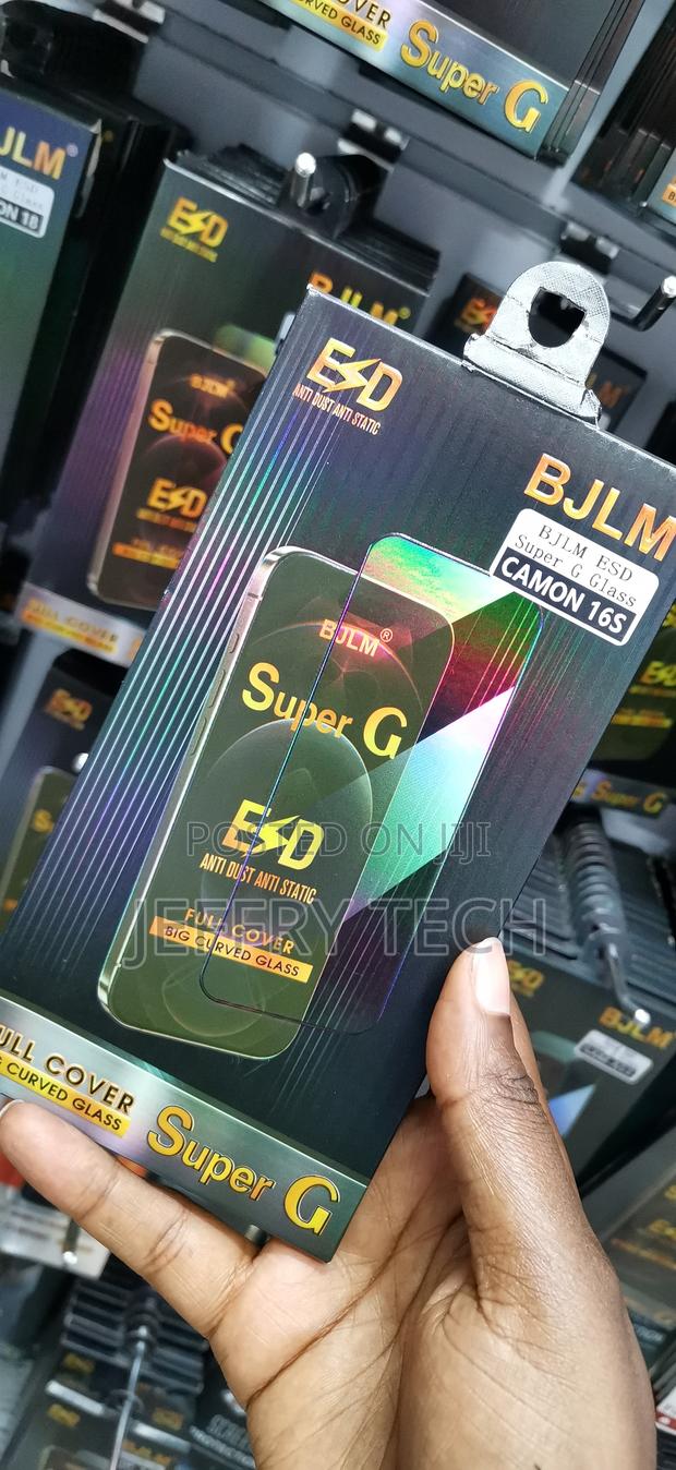 Nier Tempered Glass Screen Guard/Protector for Tecno Camon 16s - thumbnail 2