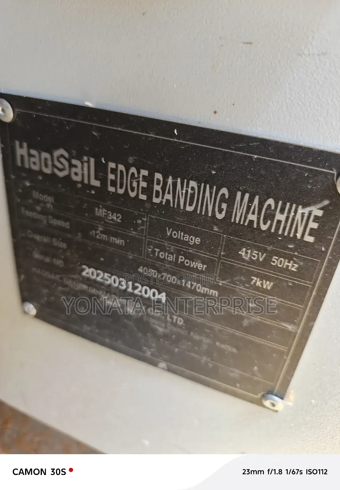 Edge Banding Machine