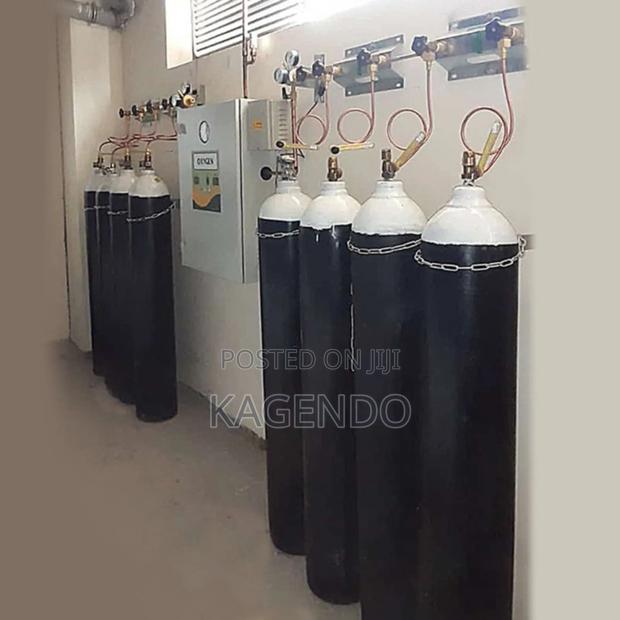 Oxygen Manifold 5×2 – Medical Gas Distribution System - main view